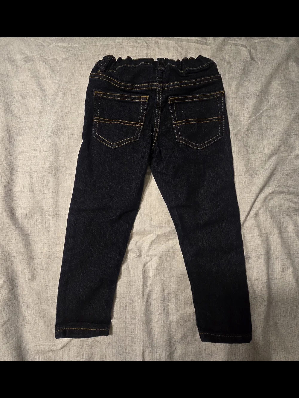 OshKosh B'gosh Black Skinny Jeans with Contrast Stitching